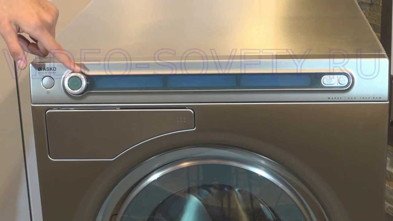 Asko W6984 S - полная инструкция к стиральной машине.