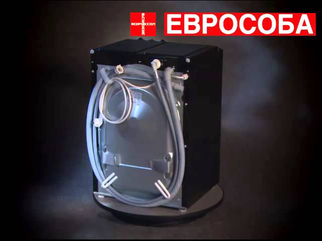 Компактная стиральная машина Eurosoba 1000 черная