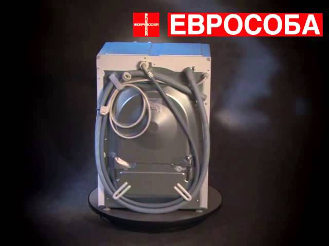 Компактная стиральная машина Eurosoba 1100 Sprint черная белая