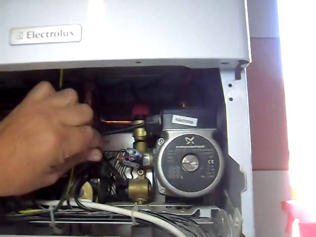 🛑 👉 ремонт 2 х контурного котла electrolux, чистка датчика протока