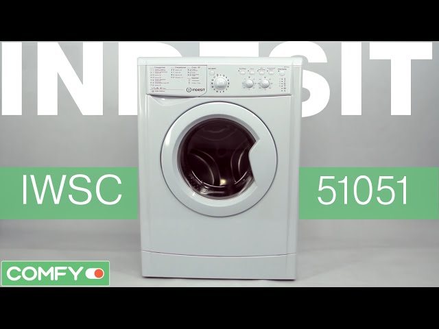 Indesit IWSC 51051 UA - доступная практичная стиральная машина - Видеодемонстрация от Comfy