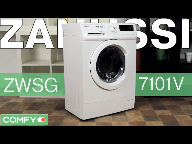 Zanussi ZWSG7101V - стиральная машина с технологией Fuzzy Logic - Видеодемонстрация от Comfy.ua