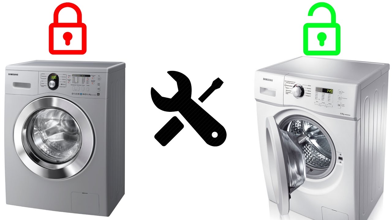как открыть дверцу стиральной машинки indesit how to open the door of the washing machine