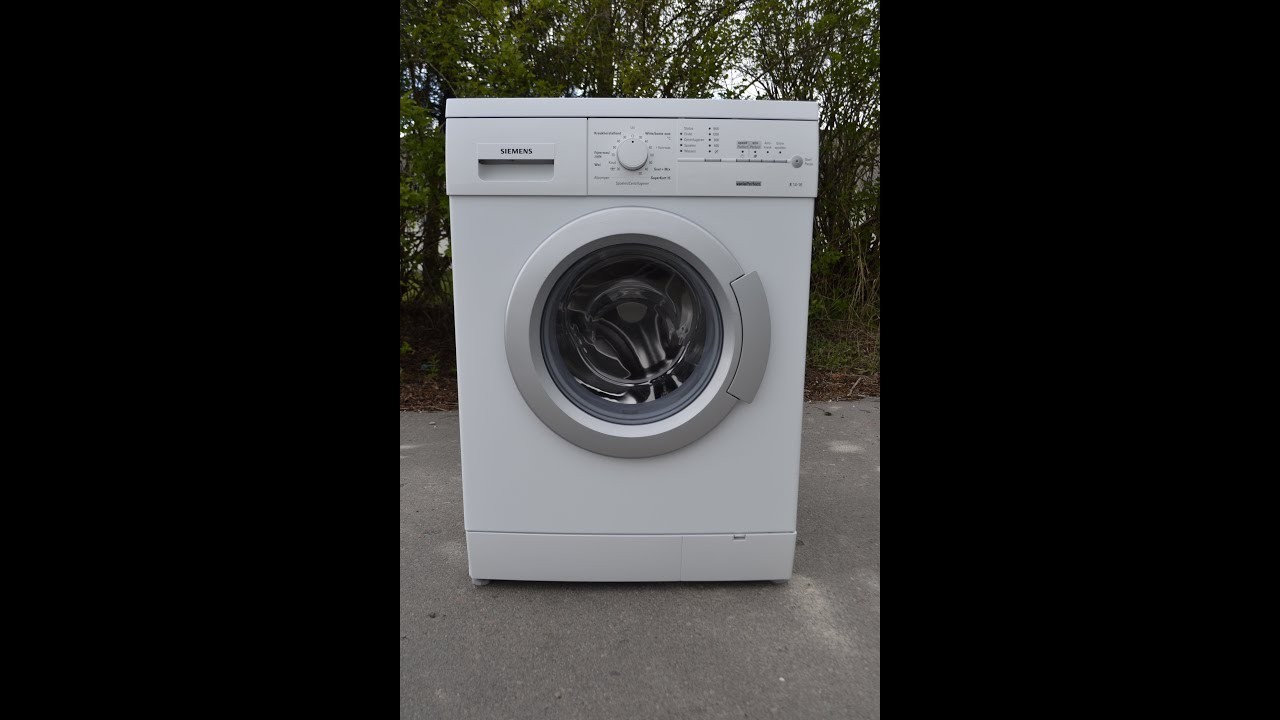 Waschmaschine Siemens E14-16 Umschau Обзор стиральной машины для продажи