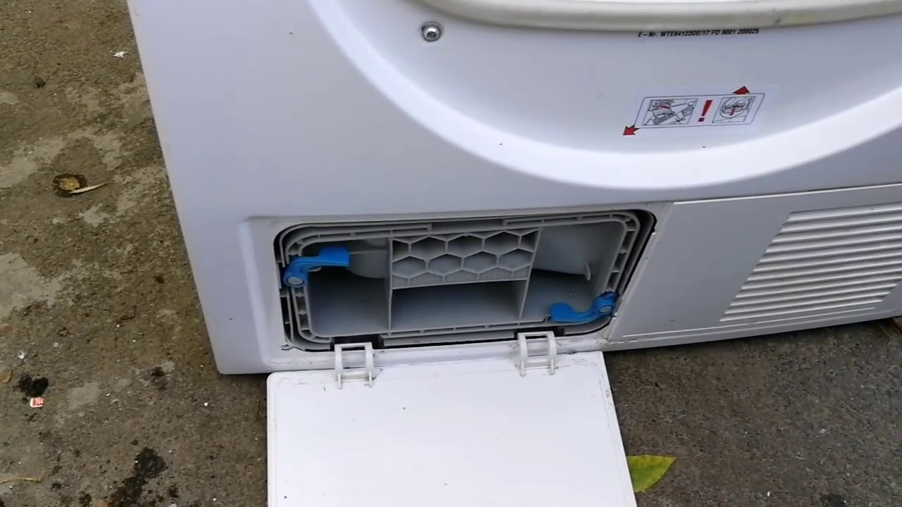 Как почистить сушильную машину и продуть теплообменник и конденсатосборник