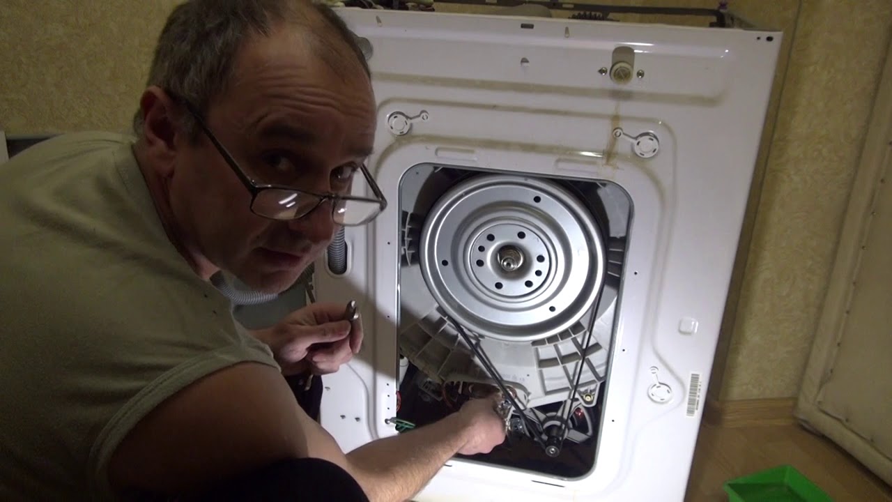 Профилактика стиральной машины LG. Часть 1: разборка