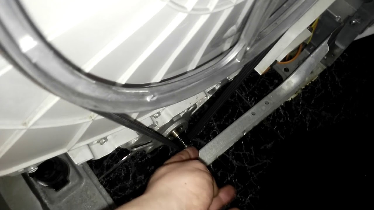 Ремонт стиральной машинки - Установказамена ремня стиральной машины Whirlpool awe 6519p