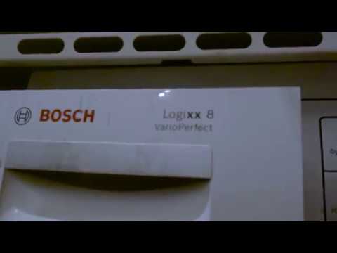 Как вывинтить сливную пробку у стиральной машины Bosch