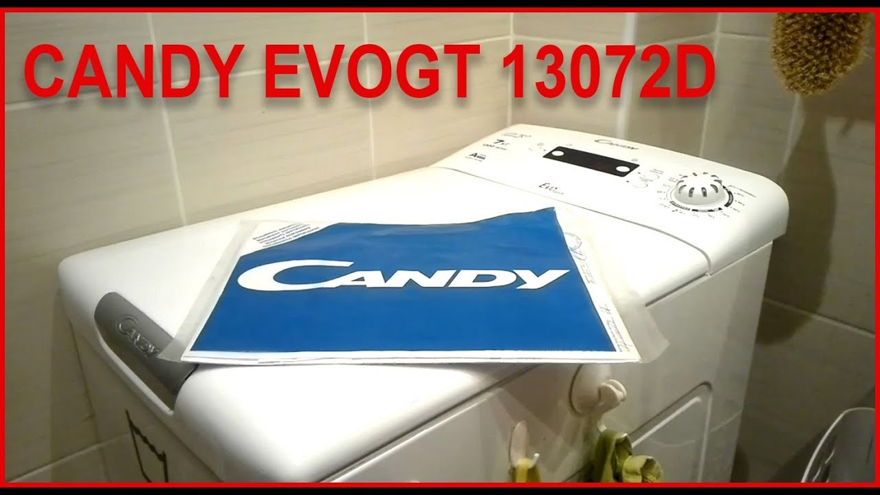 Стиральная машина Candy EVOGT 13072D - отзыв и инструкция