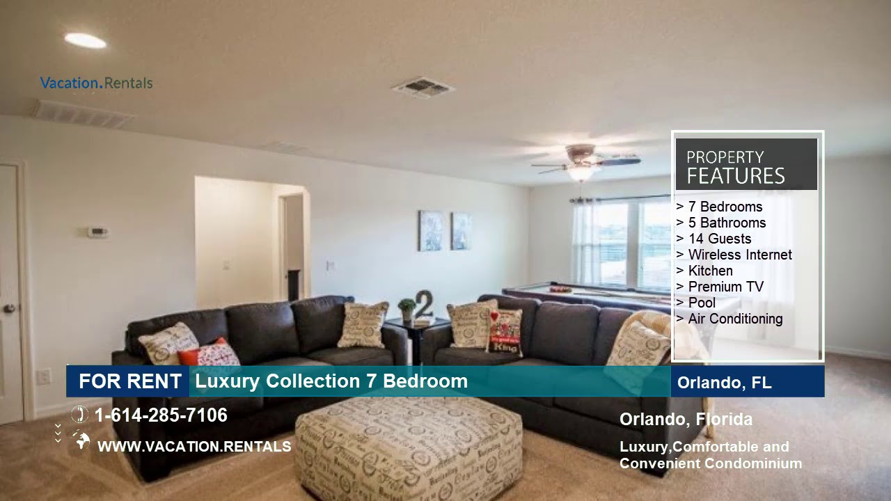 Florida | Vacation Rentals | Luxury Collection 7 Bedroom - 14 Guests | Orlando