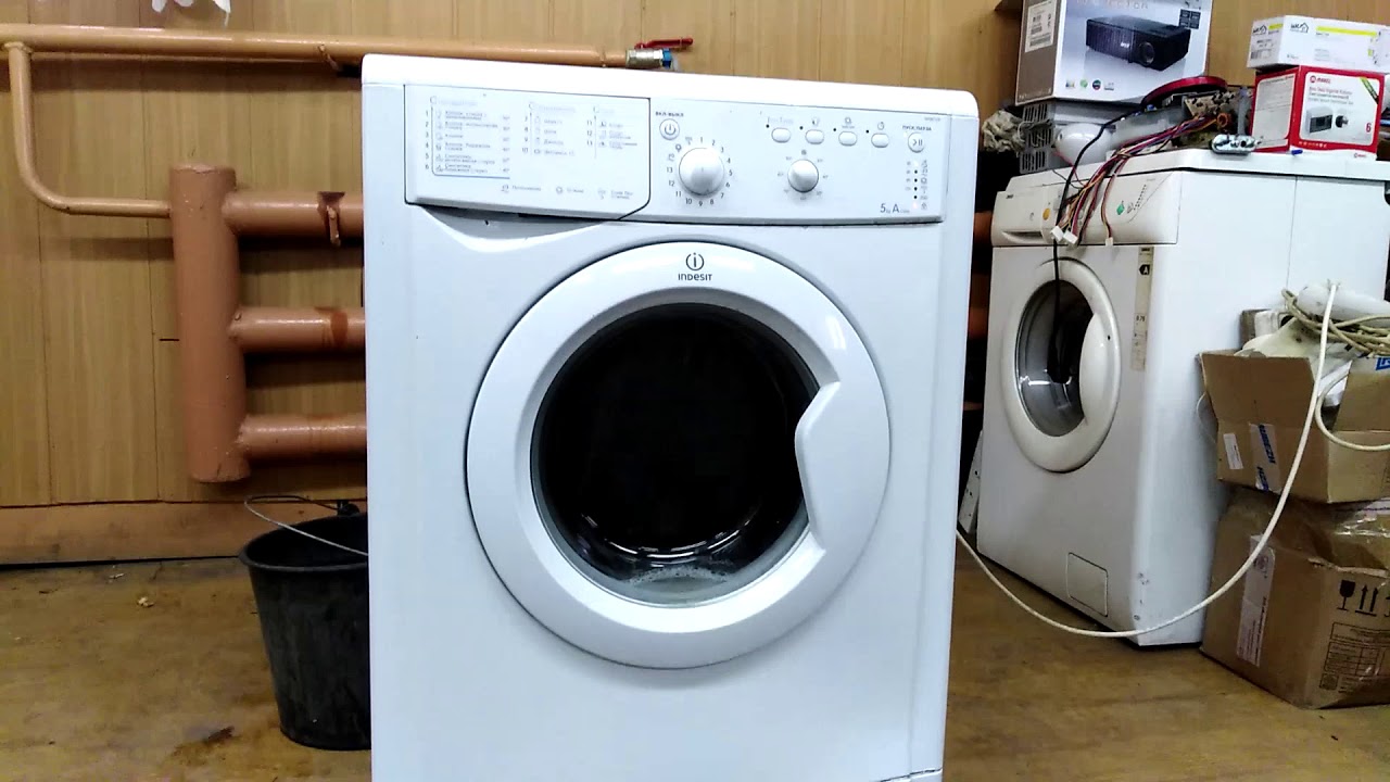 ремонт стиральной машины индезит IWSB5105