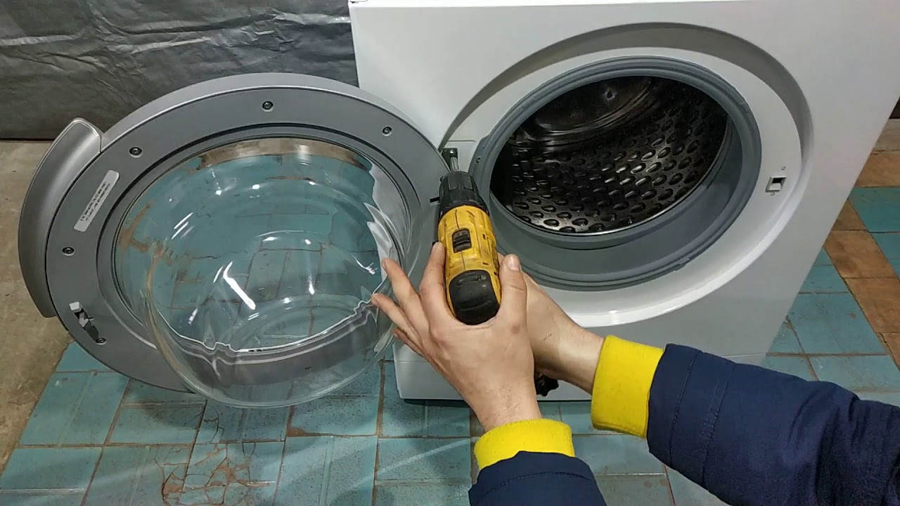 Как разобрать стиральную машину, если она не проходит в дверной проем
