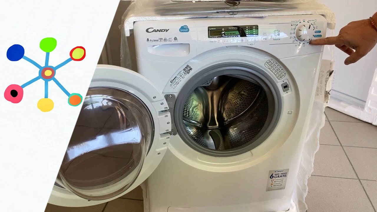 🌞👚🧦🧤 👉 Candy CSWS 485D5S washer - dryer mosó-szárítógép "A"
