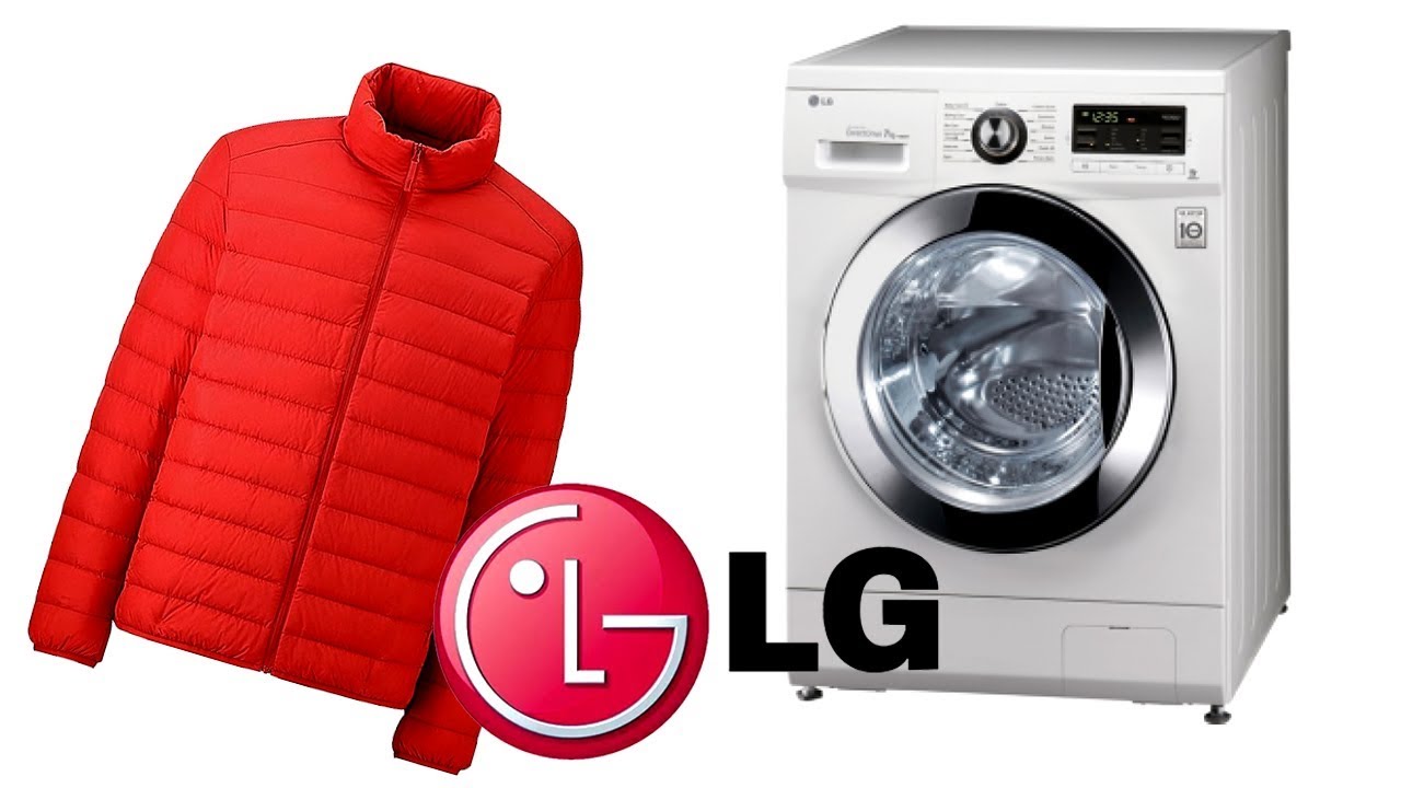 Как стирать пуховик в стиральной машине LG. Выбор режима, температуры и запуск стирки