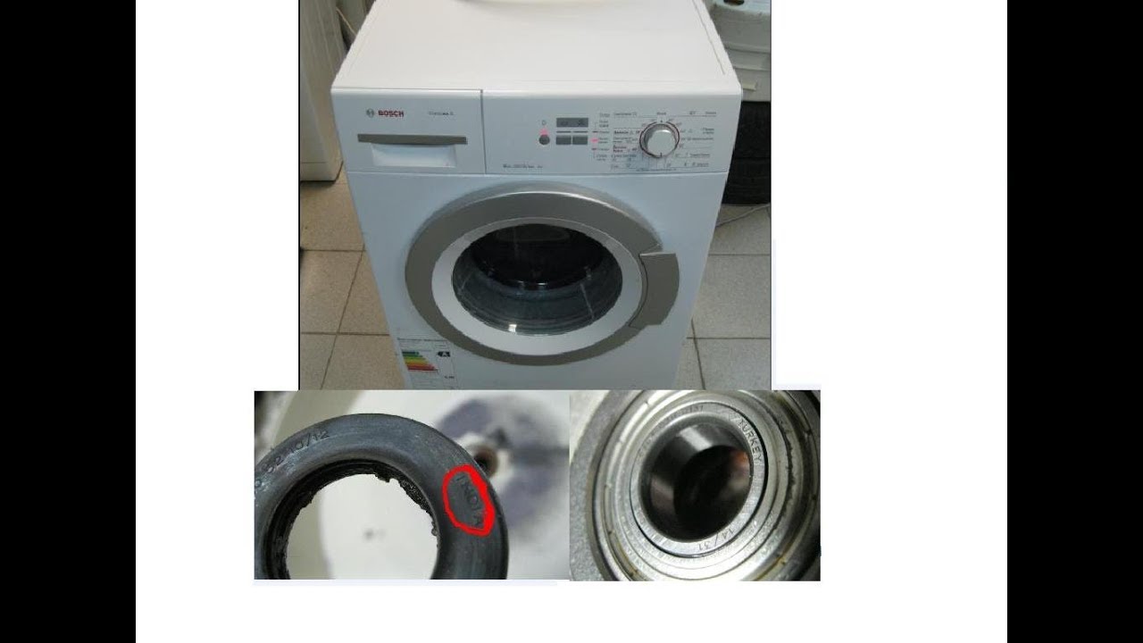 Замена подшипника в стиральной машине bosch classixx 5
