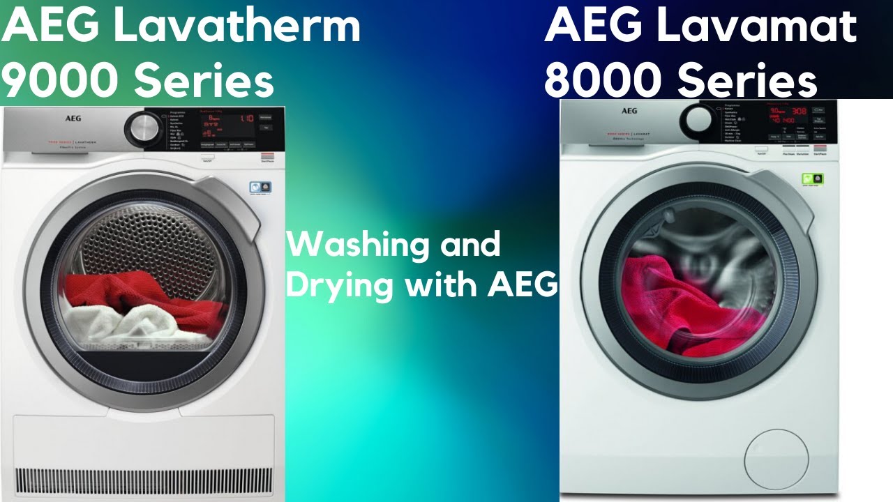 Washing and Drying with AEG