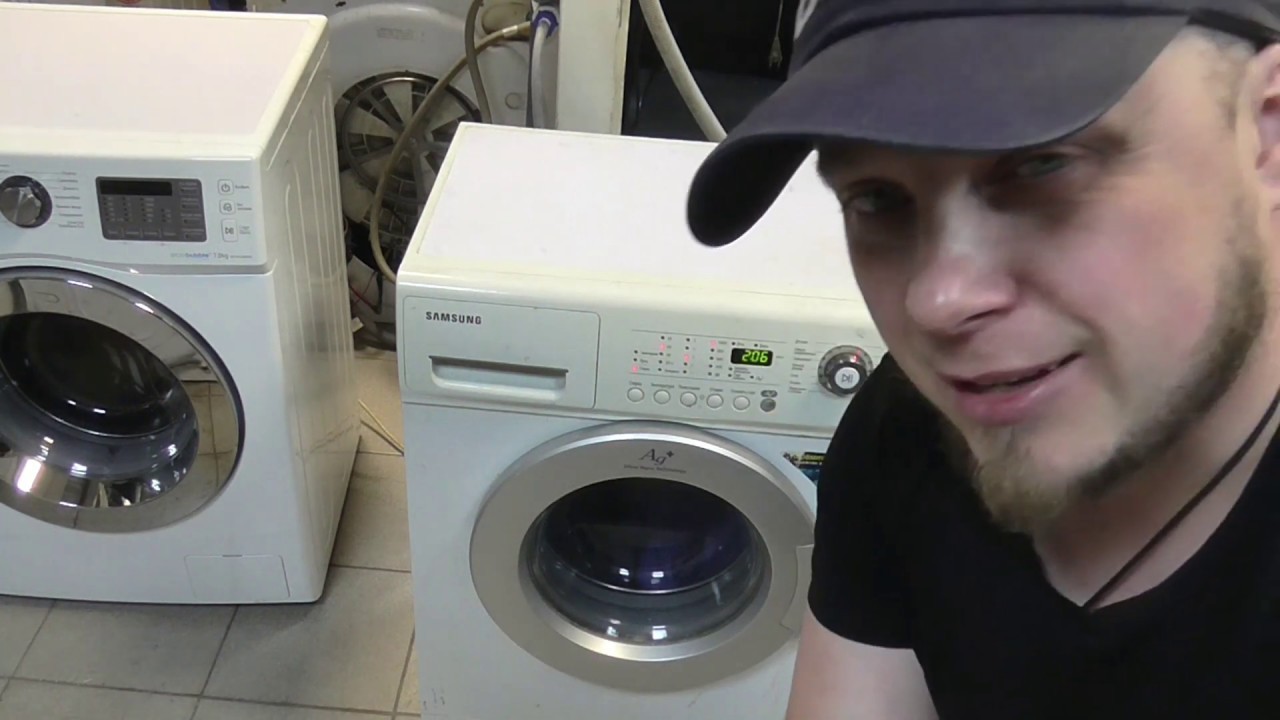 Ремонт стиральной машины Samsung wf6450s4v ошибка 4e