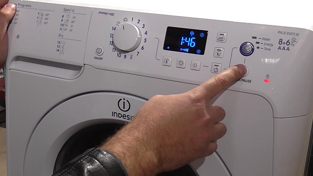 Продается стиральная машина на 8 кг с функцией сушка Indesit PWDE 81473 Новые поступления, Житомир