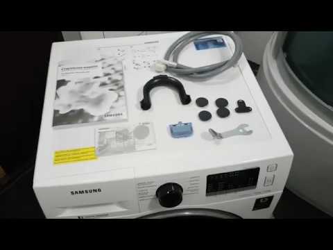 Обзор стиральной машины с сушкой SAMSUNG WD70M4443JW 7кг ecoBubble ЧАСТЬ 1