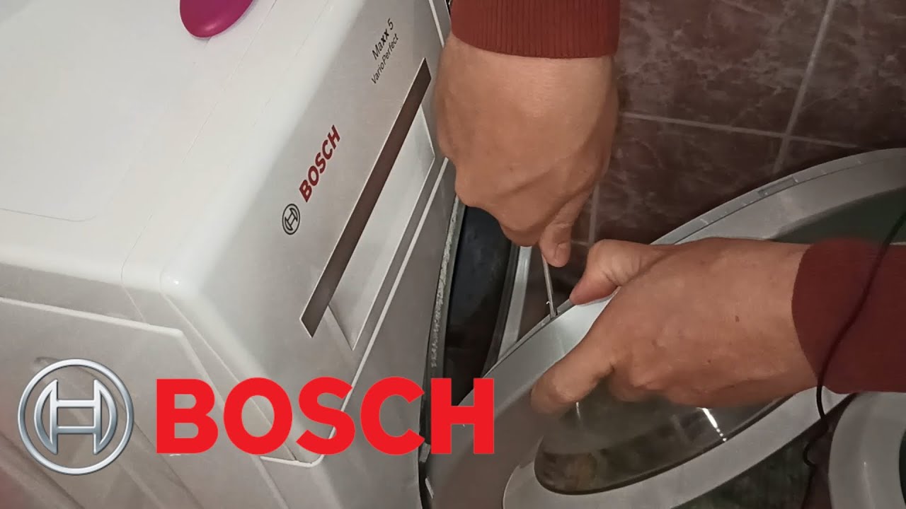 Ремонт двери стиральной машины BOSCH