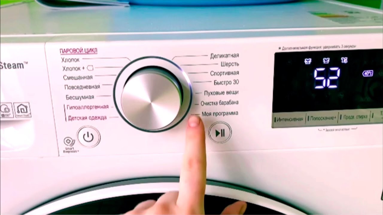 Как пользоваться стиральной машиной LG? Инструкция