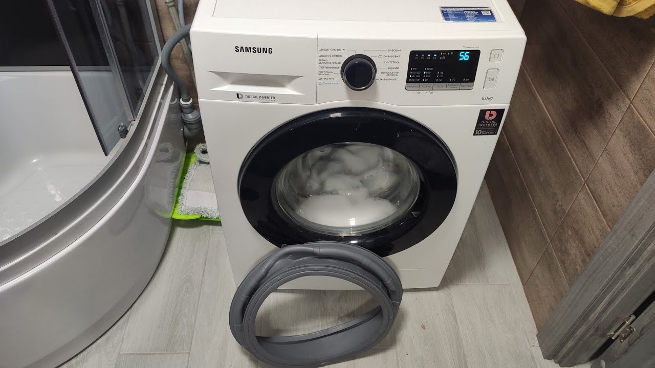 ☑️Замена манжета люка стиральной машины Samsung Своими руками ☝️😊