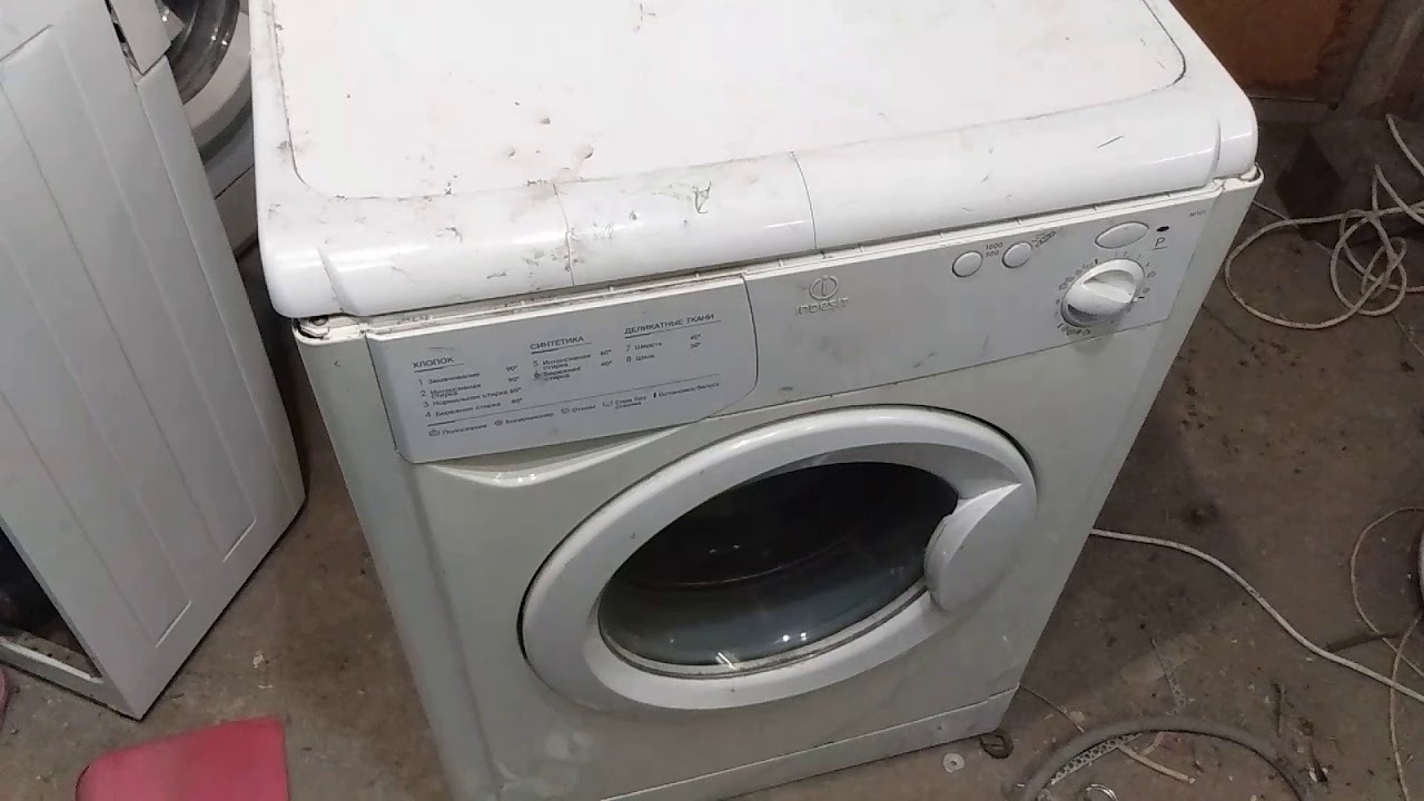 обзор инструкция стиральная машина Indesit WI 101