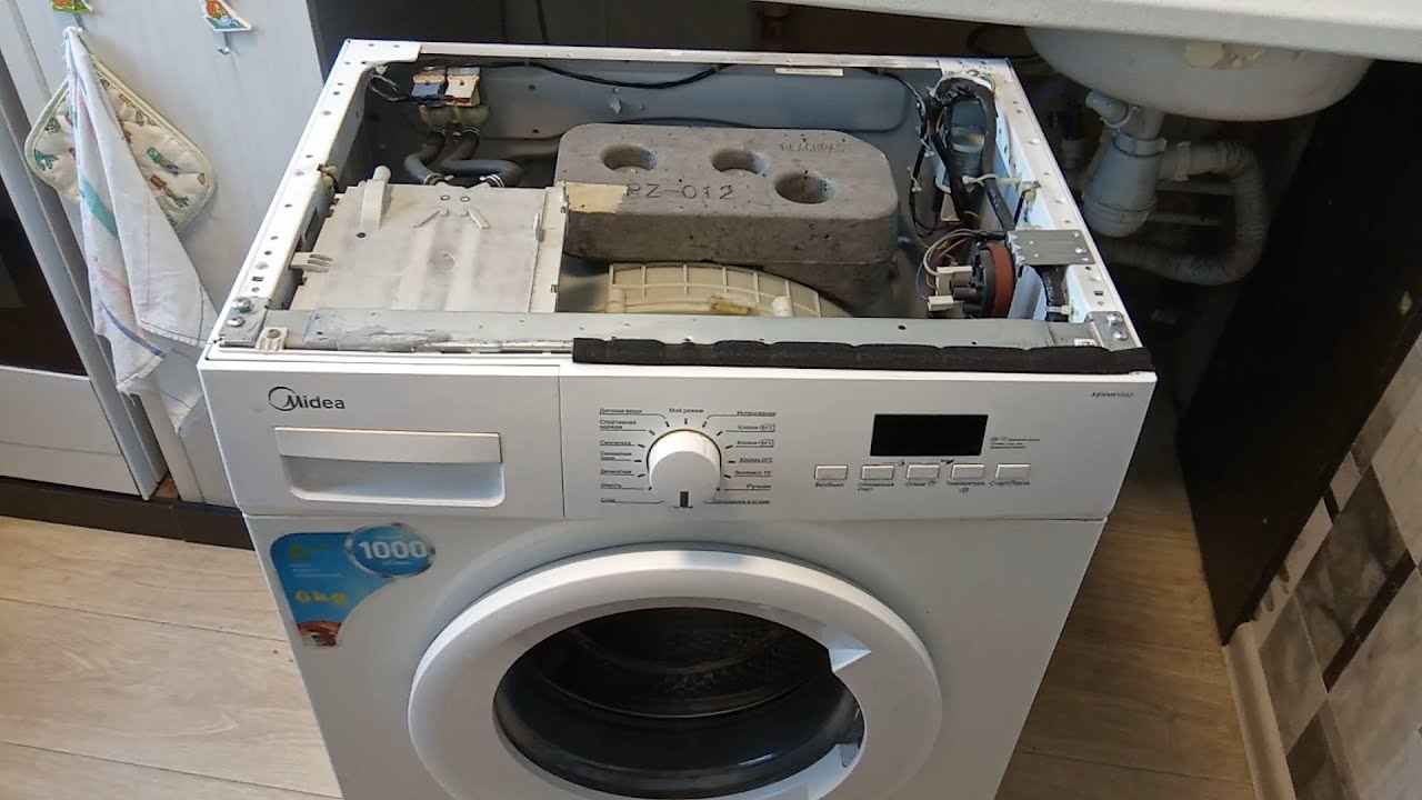Обзор стиральной машины Midea ABWM610G2 6кг