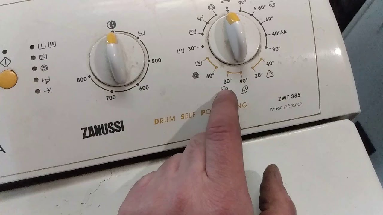 обзор инструкция стиральная машина Zanussi zwt 385, zwt 3125, zwt 3105.