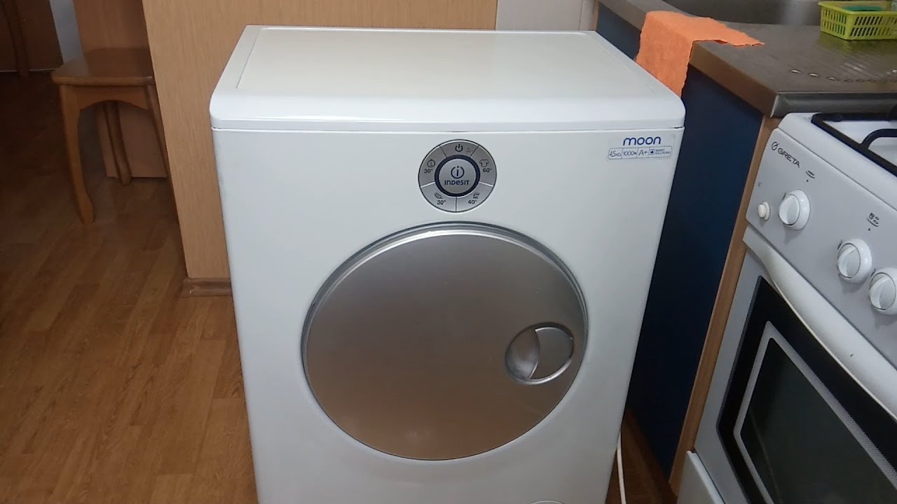 Обзор стиральной машины Indesit moon SISL 106 EU 4,5kg