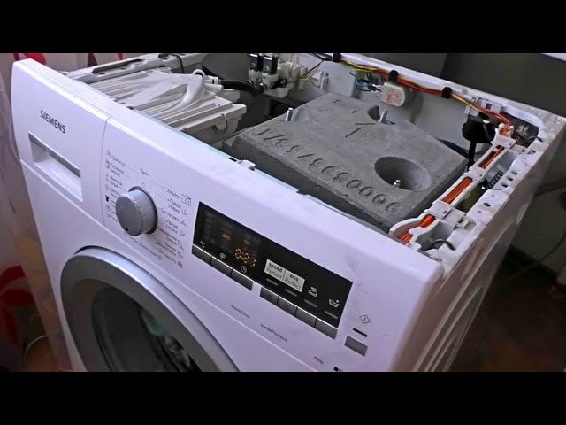 Течет стиральная машинка, ищем причину и устраняем У меня машинка Siemens, показывает ошибку 23