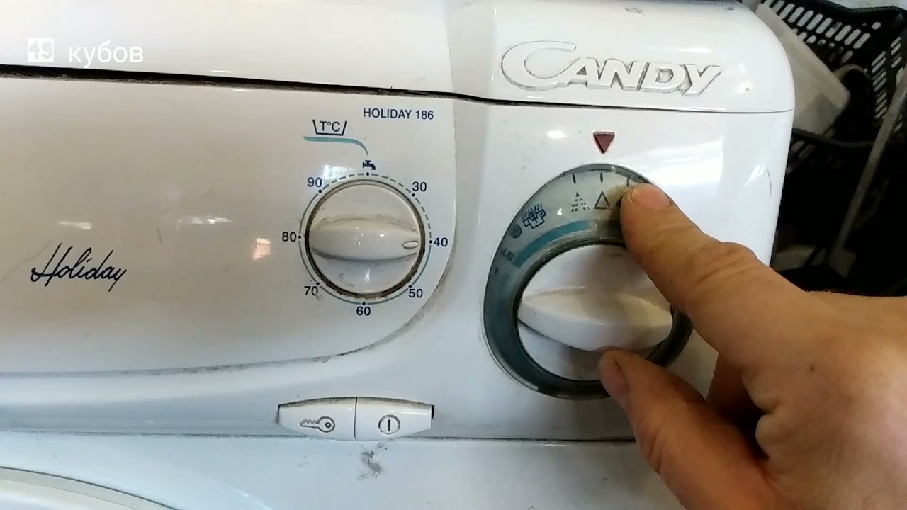 обзор инструкция стиральная машина Candy holiday 186