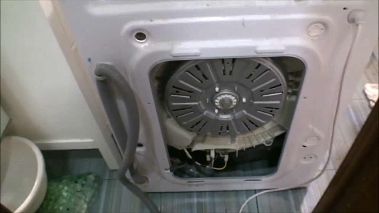 Чистка воздуховода стиральной машинки с сушкой LG