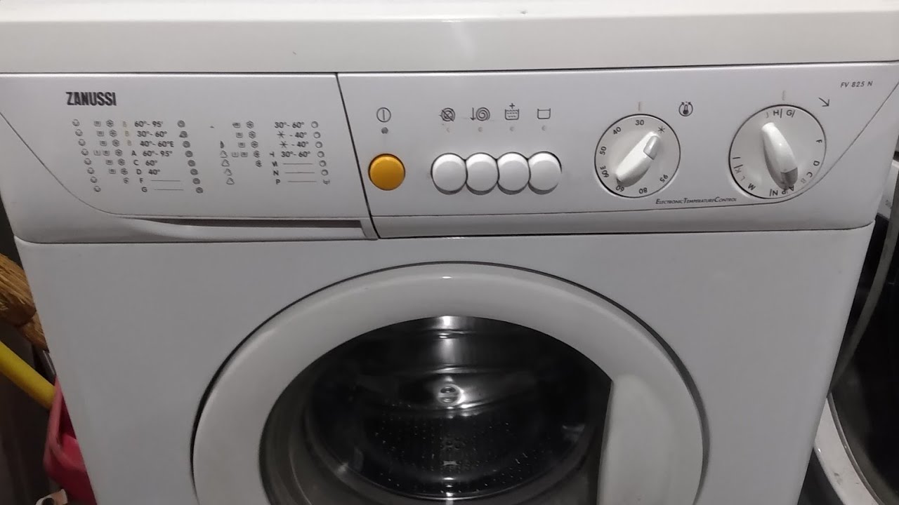 обзор инструкция стиральная машина Zanussi FV 825 N