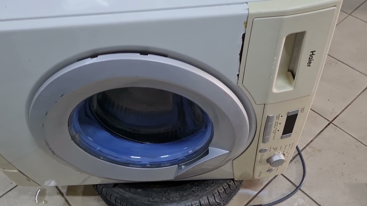 Стиральная машина Haier выдает ошибку err2 не сливает воду Как открыть дверь на стиральной машине?