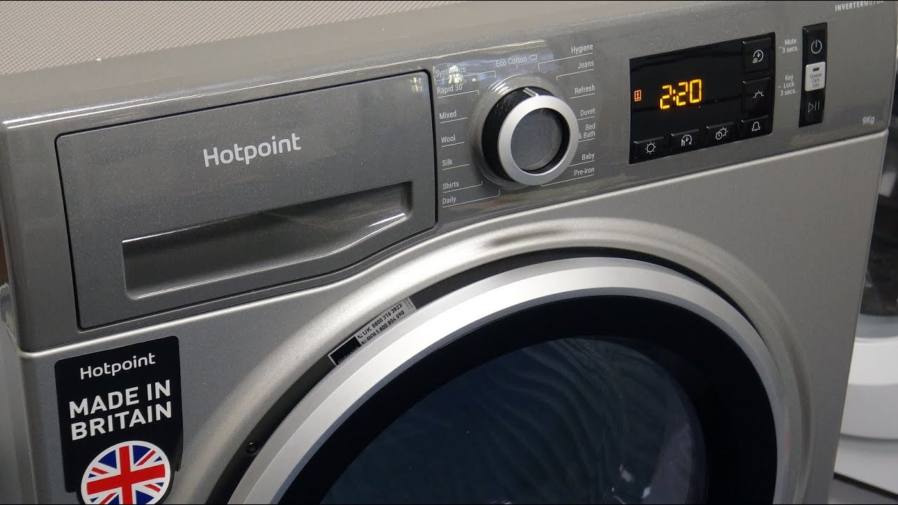 Hotpoint H3D91 Condenser Tumble Dryer Demonstration