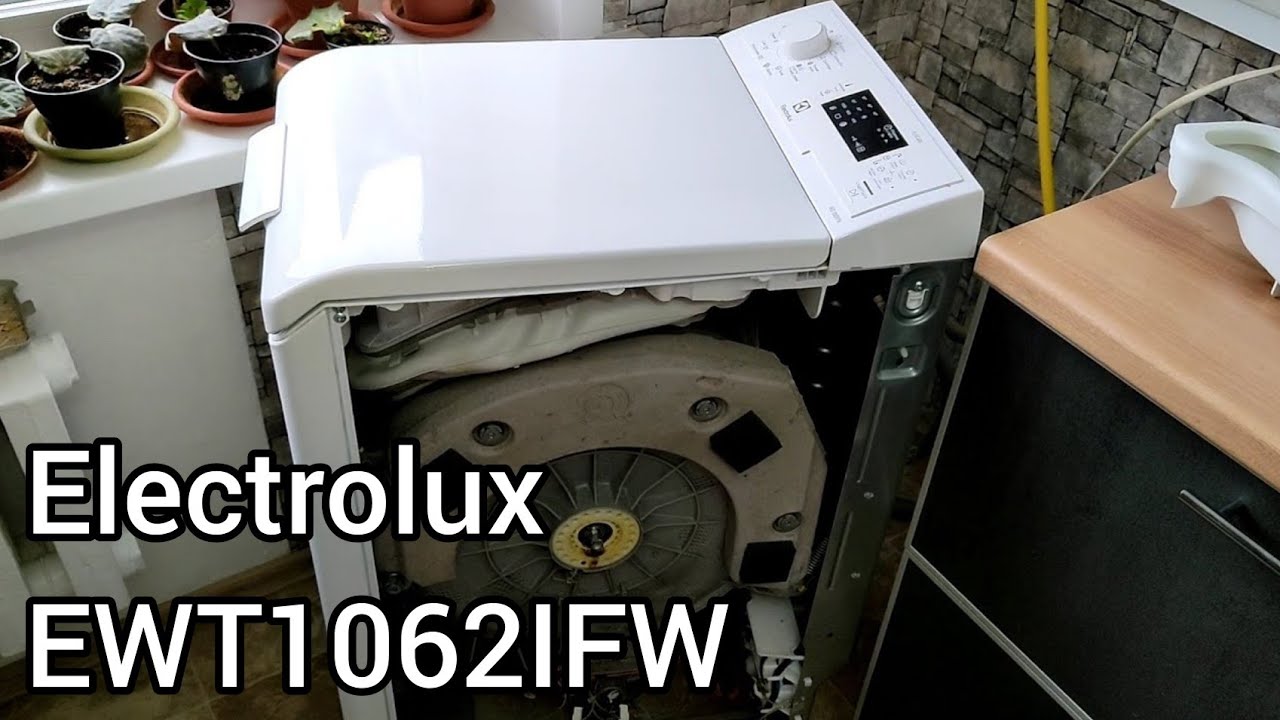 Обзор стиральной машины Electrolux EWT1062IFW 6kg