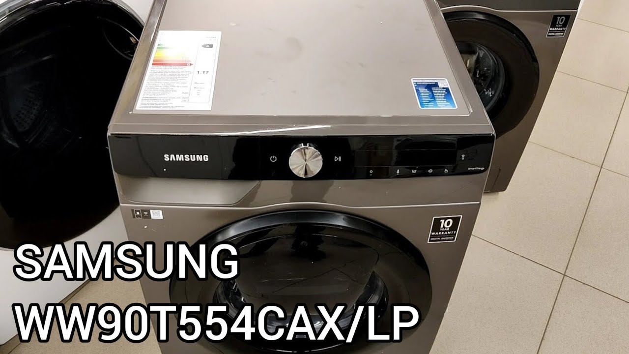 Обзор стиральной машины SAMSUNG WW90T554CAXLP 9kg