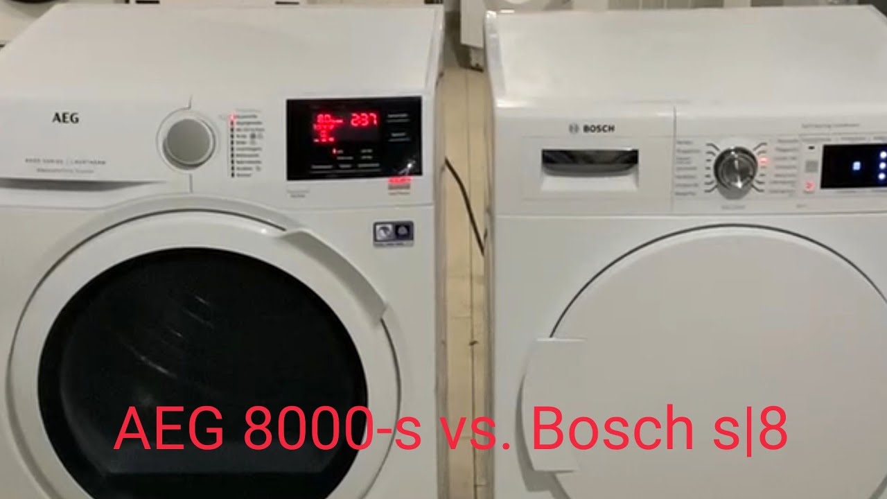 Bosch против AEG - кто лучше?