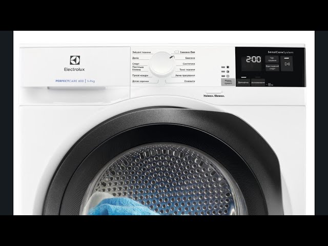 Обзор - Сушильна машина Electrolux EW6C427WU огляд на сушильну машину